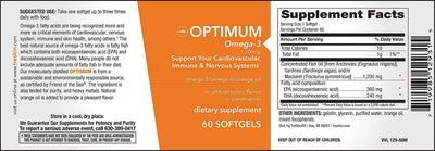 OPTIMUM: Omega-3  TréSkin.