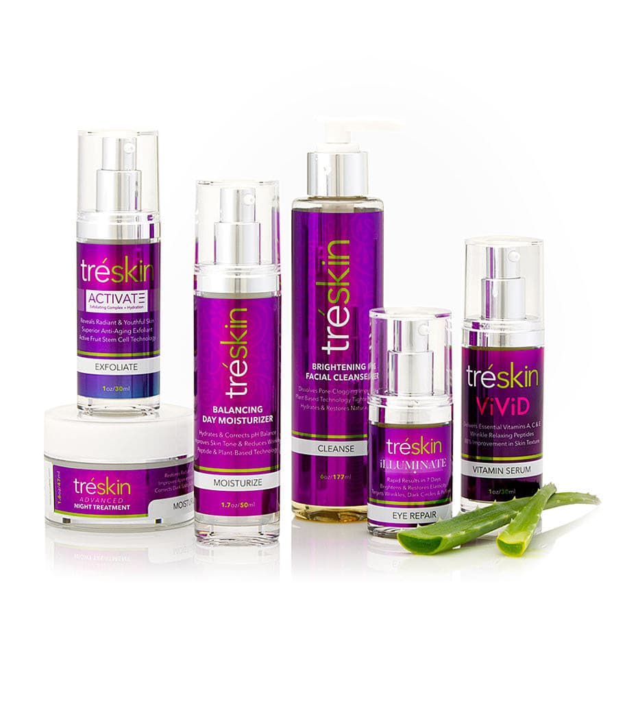 Organic Aloe Vera Skin Care, Hair Care & Body Wellness | TreSkin