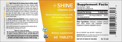 SHINE: Vitamin D3  TréSkin.